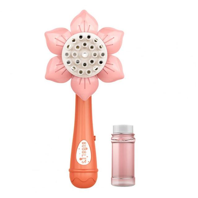 Mini Magical Sunflower Bubble Maker Toy - Image 1