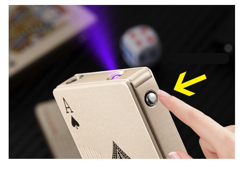 Playing Card Windproof Lighter - Image 2