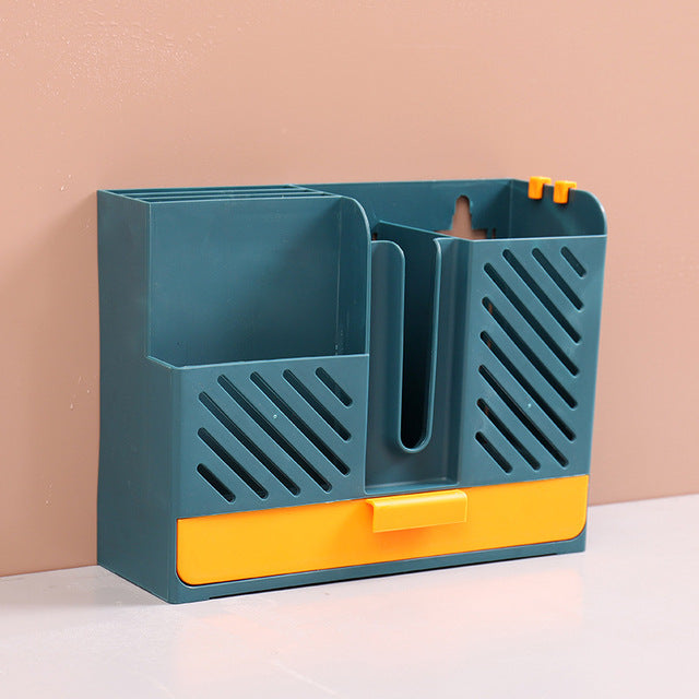 Wall-Mounted Kitchen Cutlery Drainer Storage - Image 11