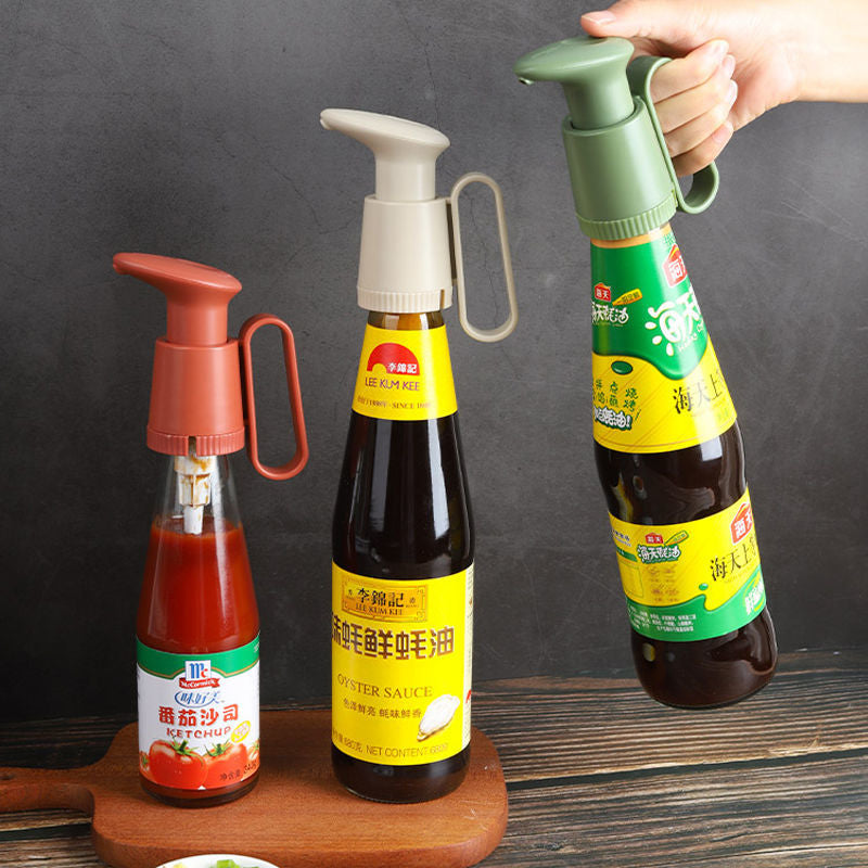 Seasoning Bottle Easy Dispenser Pump - Image 0