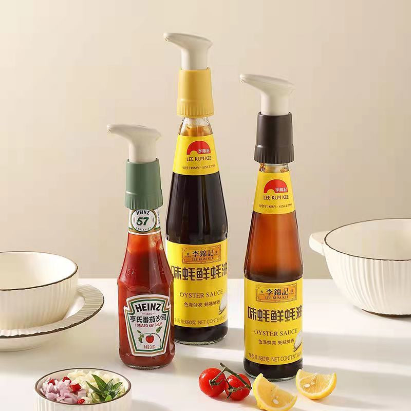 Seasoning Bottle Easy Dispenser Pump - Image 4
