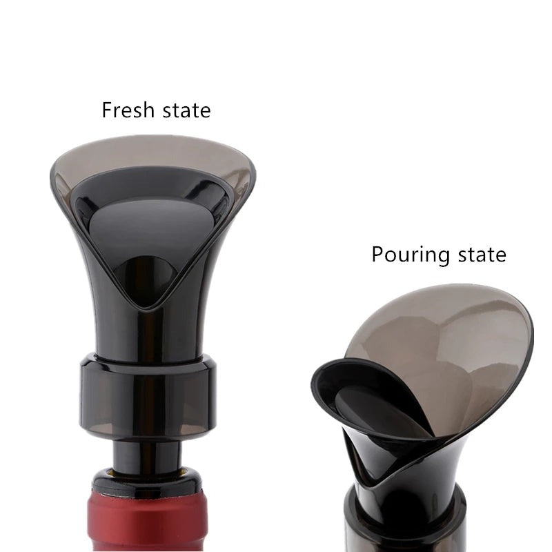 2in1 Wine Stopper Decanter - Image 1