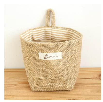 Zakka style cotton storage box - Image 2
