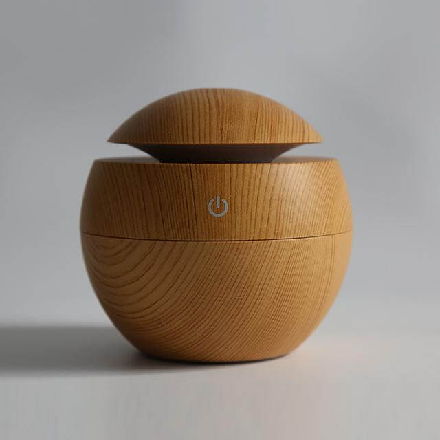 Mini Portable USB Wooden Aromatherapy Air Humidifier - Image 7