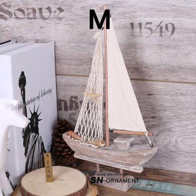 American Rural Style Retro Handicrafts Sailing Ship - Image 2