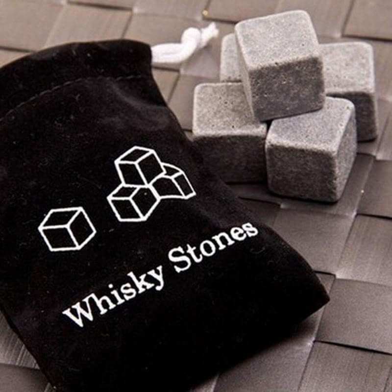 9pcs/set Natural Whiskey Stones Home Bar Tools - Image 1