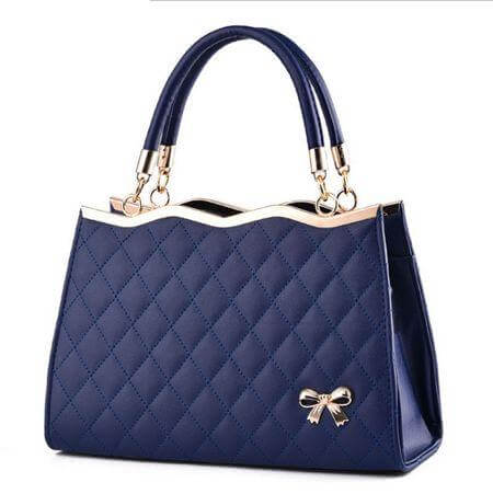 Korea Bow Leather Messenger Bags - Image 3