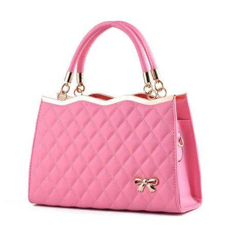 Korea Bow Leather Messenger Bags - Image 7