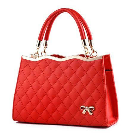 Korea Bow Leather Messenger Bags - Image 2