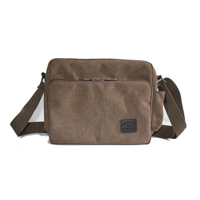 High Quality Men Canvas Messenger Bag - Image 4