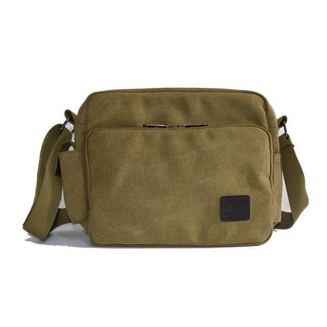 High Quality Men Canvas Messenger Bag - Image 1