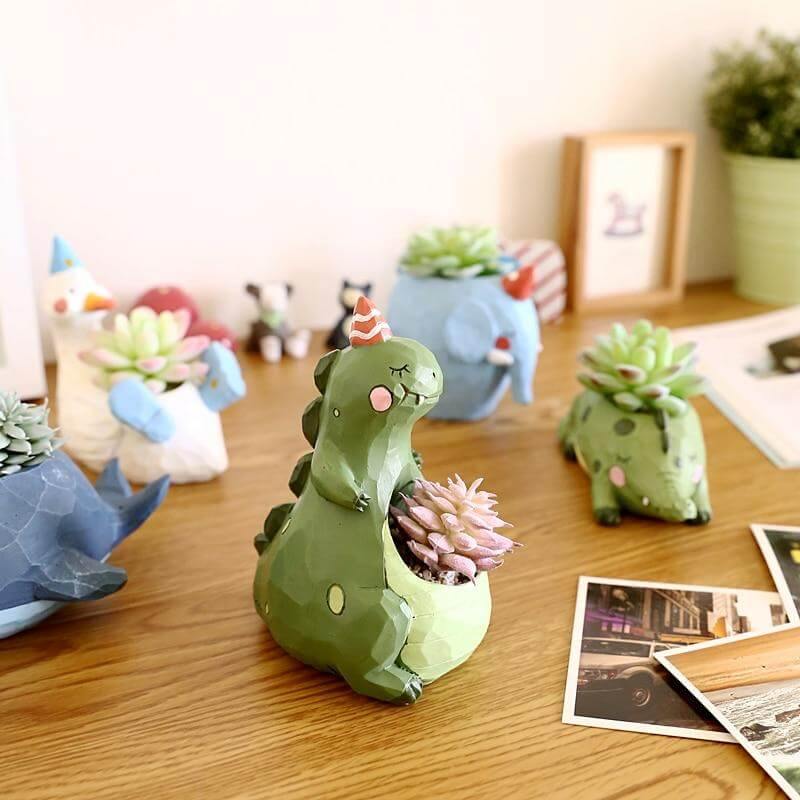 Creative Animals Mini Decorative Flower Pots - Image 0