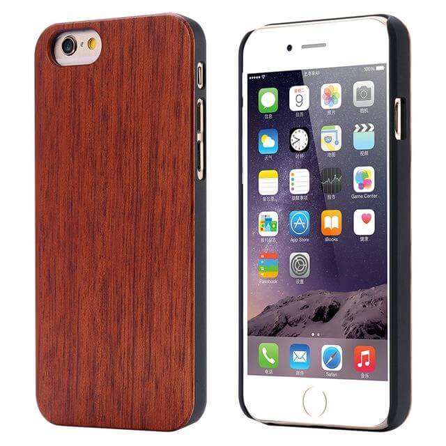 Wooden Case Genuine Real Natural Wood Back Cover For X and Other Models - Image 5