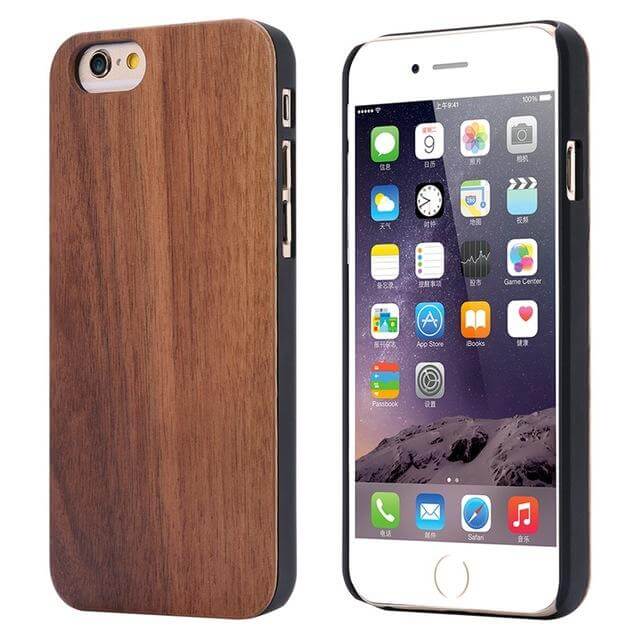 Wooden Case Genuine Real Natural Wood Back Cover For X and Other Models - Image 7