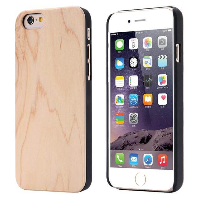 Wooden Case Genuine Real Natural Wood Back Cover For X and Other Models - Image 3