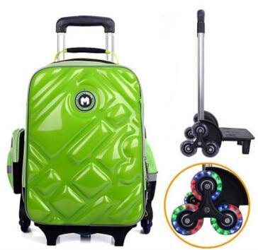 Waterproof Wheeled Geometric Shaped Bags - Image 3