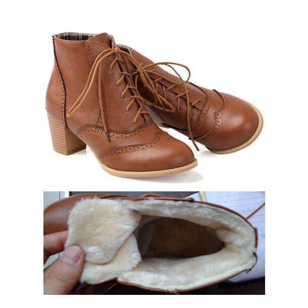Women Ankle Winter Boots - Image 1