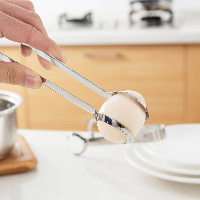 2pcs/lot Creative Stainless Steel Egg Clip - Image 1