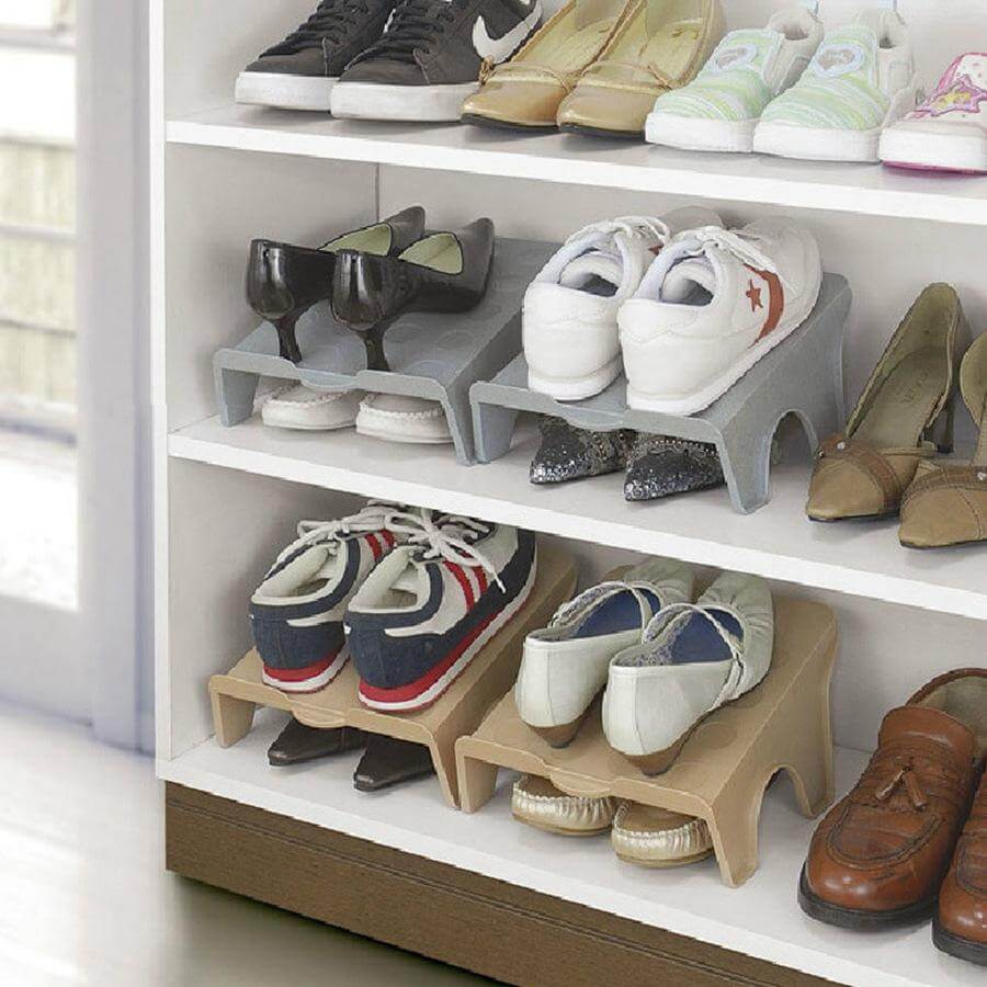 Modern Double Shoe Storage Organizer - Image 0