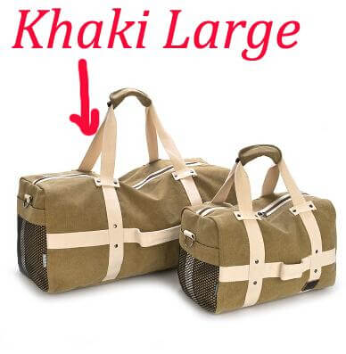 Travel Duffle Canvas Travel Handbags For Travellers - Image 16