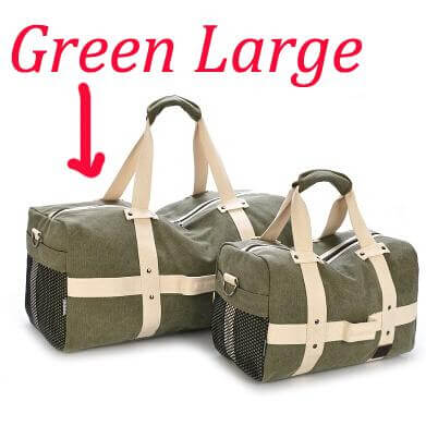Travel Duffle Canvas Travel Handbags For Travellers - Image 5