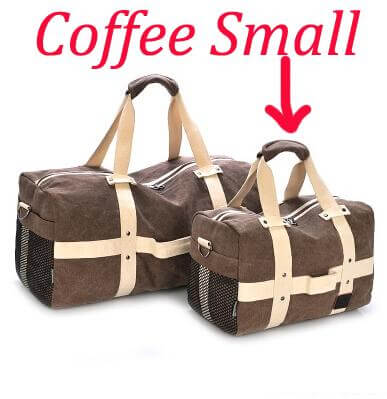 Travel Duffle Canvas Travel Handbags For Travellers - Image 6