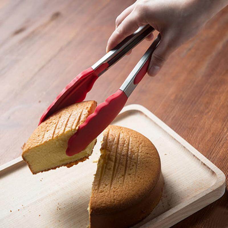 Silicone Mini Food Tong Cooking Clip - Image 1
