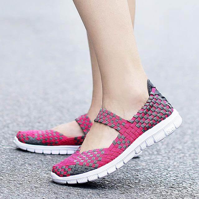 Handmade Breathable LightWeight Women Shoes - Image 3