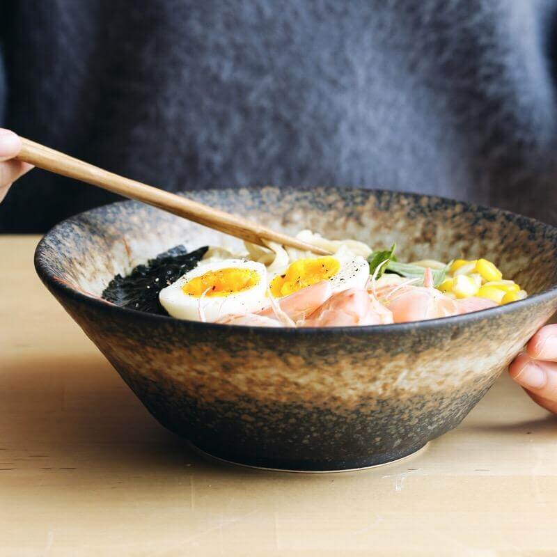 Japan Style Creative Home Kitchen Vintage Ceramic Bowls - Image 0