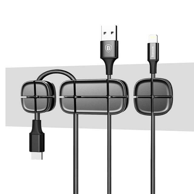 Flexible Silicone USB Cable Organizer - Image 4