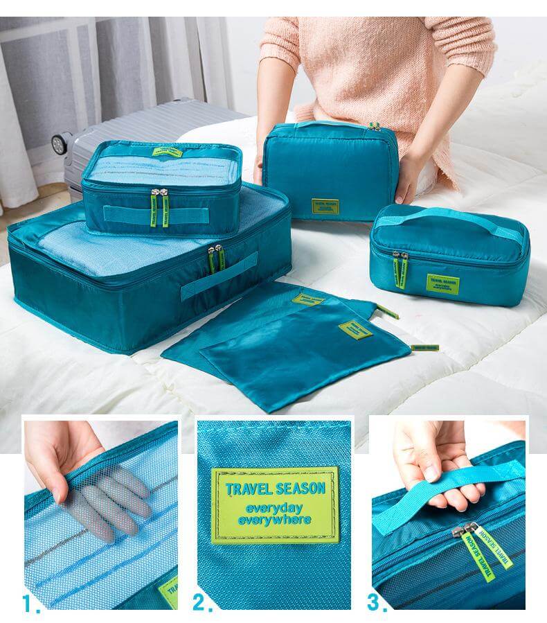 7pcs/Set Packing Waterproof Cubes - Image 6