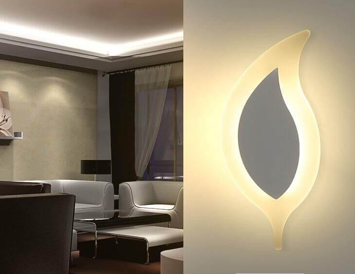 Modern Leaf Wall Lamp Home Decoration - Image 2