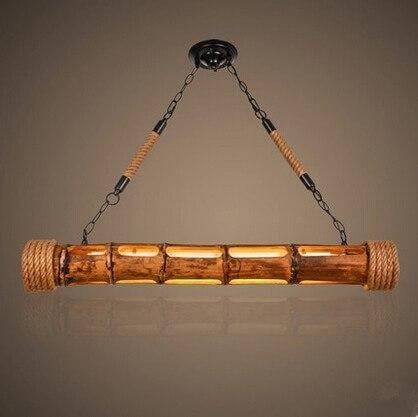 Luxury Modern Bamboo Nordic Style Led Light Lamps - Image 9