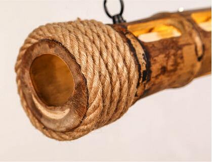 Luxury Modern Bamboo Nordic Style Led Light Lamps - Image 2