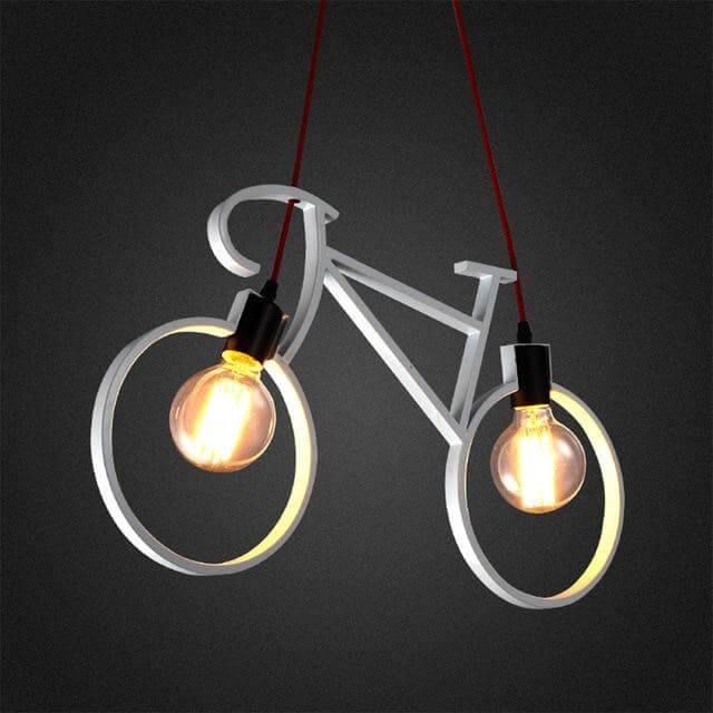 Modern Bicycle Nordic Style Droplight Chandelier Lamp - Image 5
