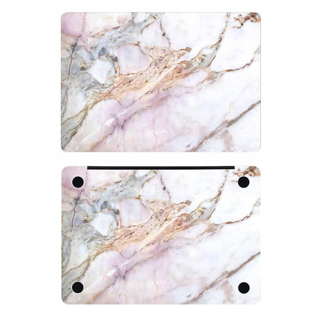 Natural Marble Skin Laptop Sticker for Apple Macbooks - Image 4