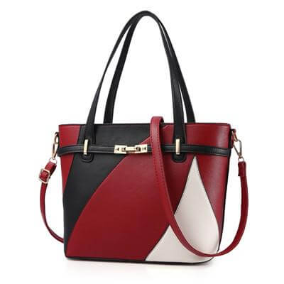 Women Leather Shoulder Handbags - Image 4
