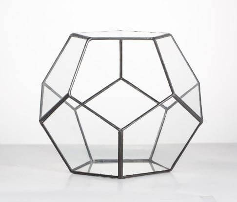 Geometric Terrarium Glass Vase - Image 2