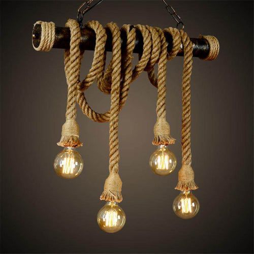 Single/Double Retro Vintage Rope Light - Image 0