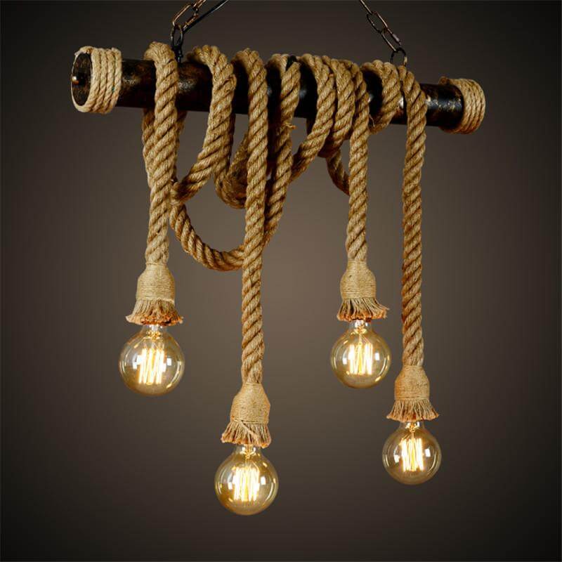 Single/Double Retro Vintage Rope Light - Image 0