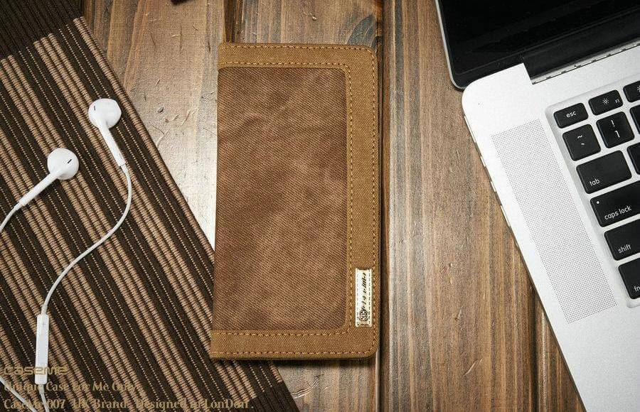 Jeans Leather Flip Wallet Iphone X Case - Image 5