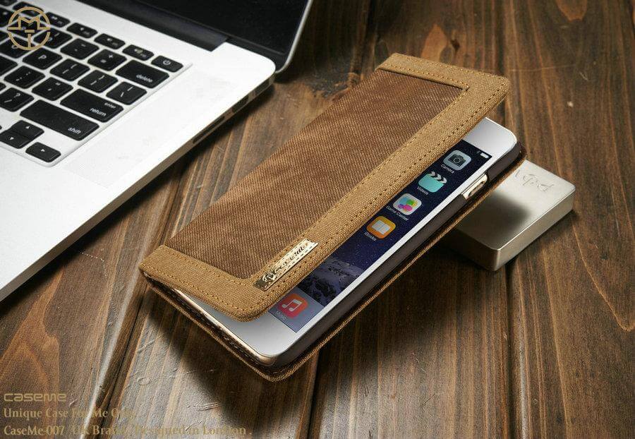 Jeans Leather Flip Wallet Iphone X Case - Image 9