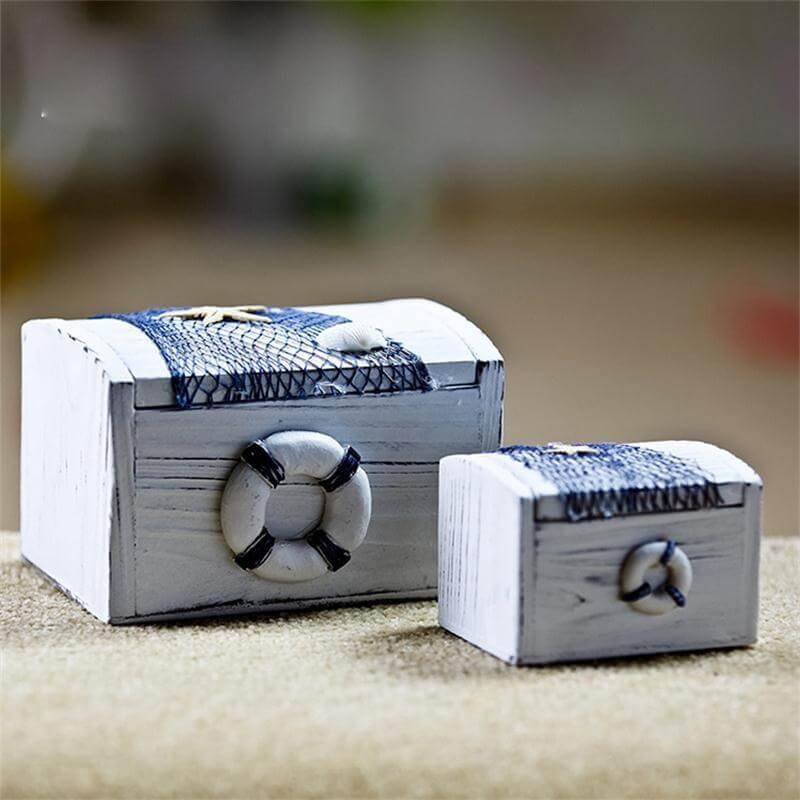 Mediterranean Style Wooden Handicraft Home Decor - Image 2
