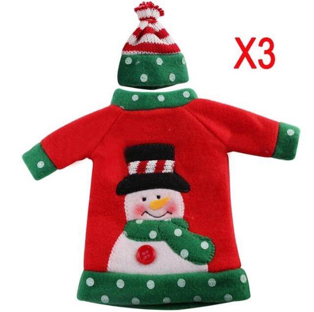 Bottle Cover For Christmas - Image 1