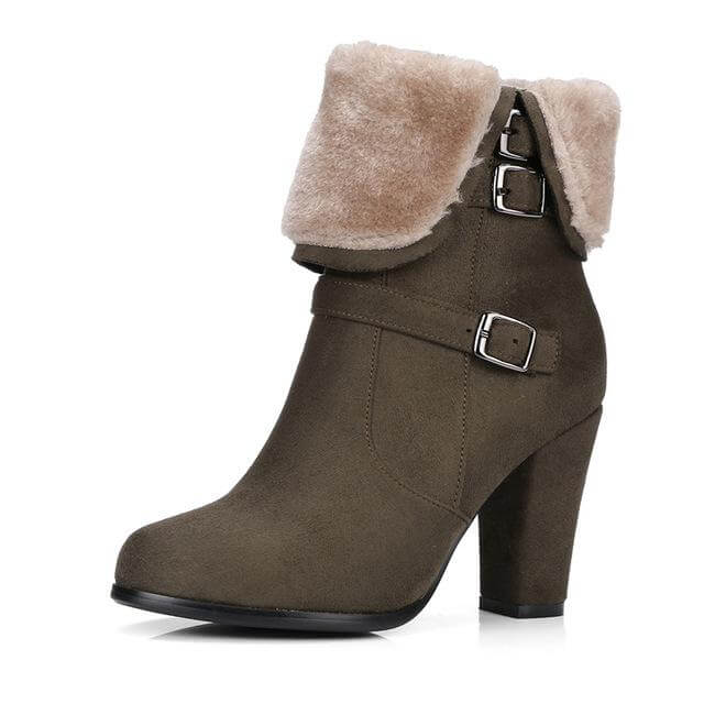 Thick Plush Snow Ankle Boots - Image 5