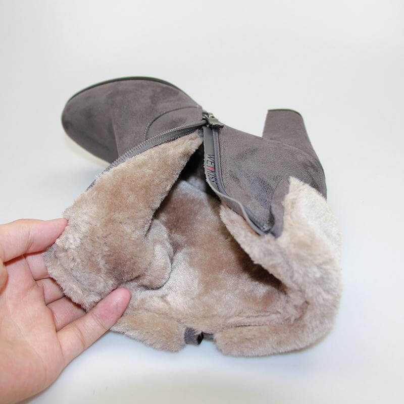 Thick Plush Snow Ankle Boots - Image 4