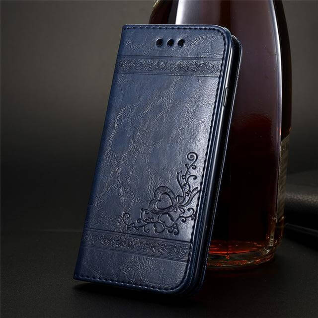 Retro Leather Case For iPhone Models - Image 2