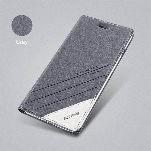 Luxury Flip Card Slot Leather Cases For iPhone X and Other Models - Image 0