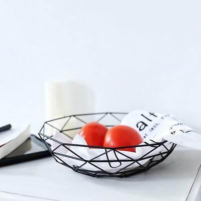 Creative Nordic Style Iron Basket - Image 5