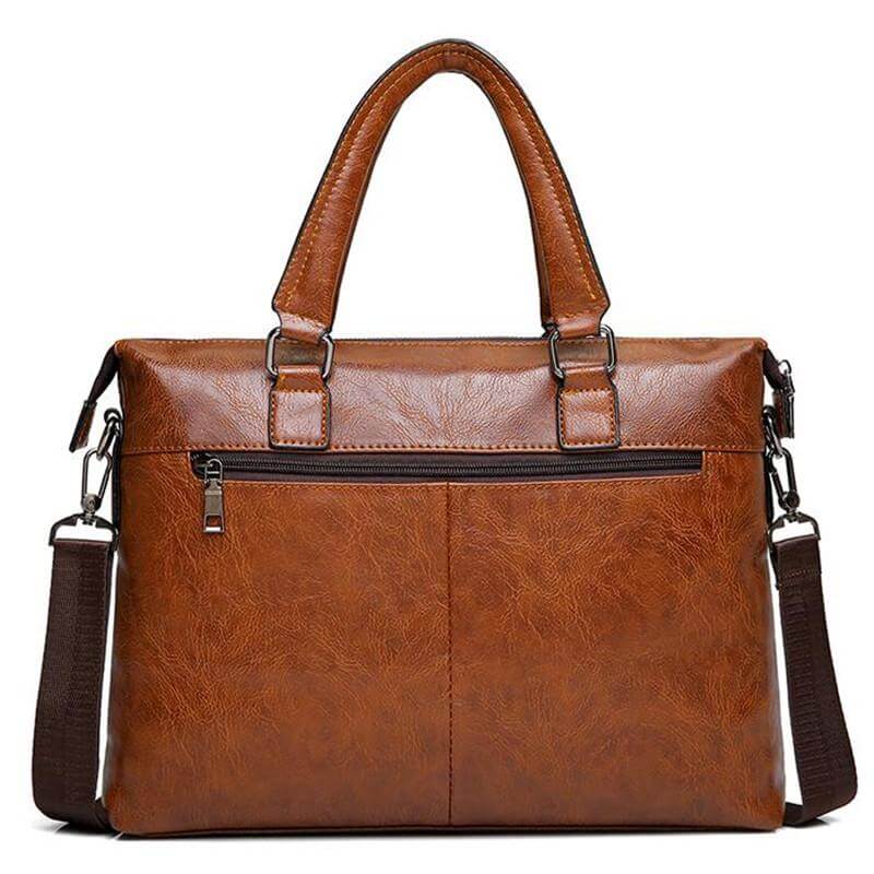 Business Style Leather Shoulder Bags - Image 6
